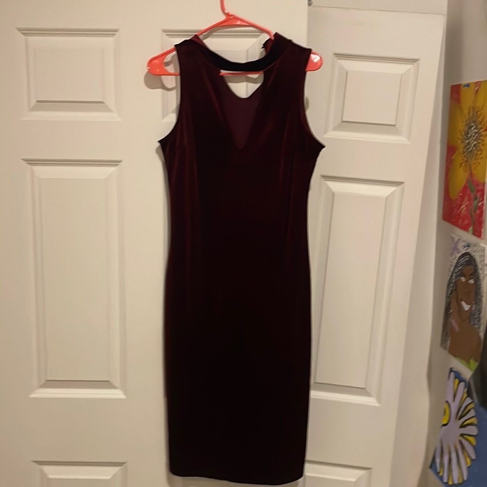 Velvet Bodycon Dress